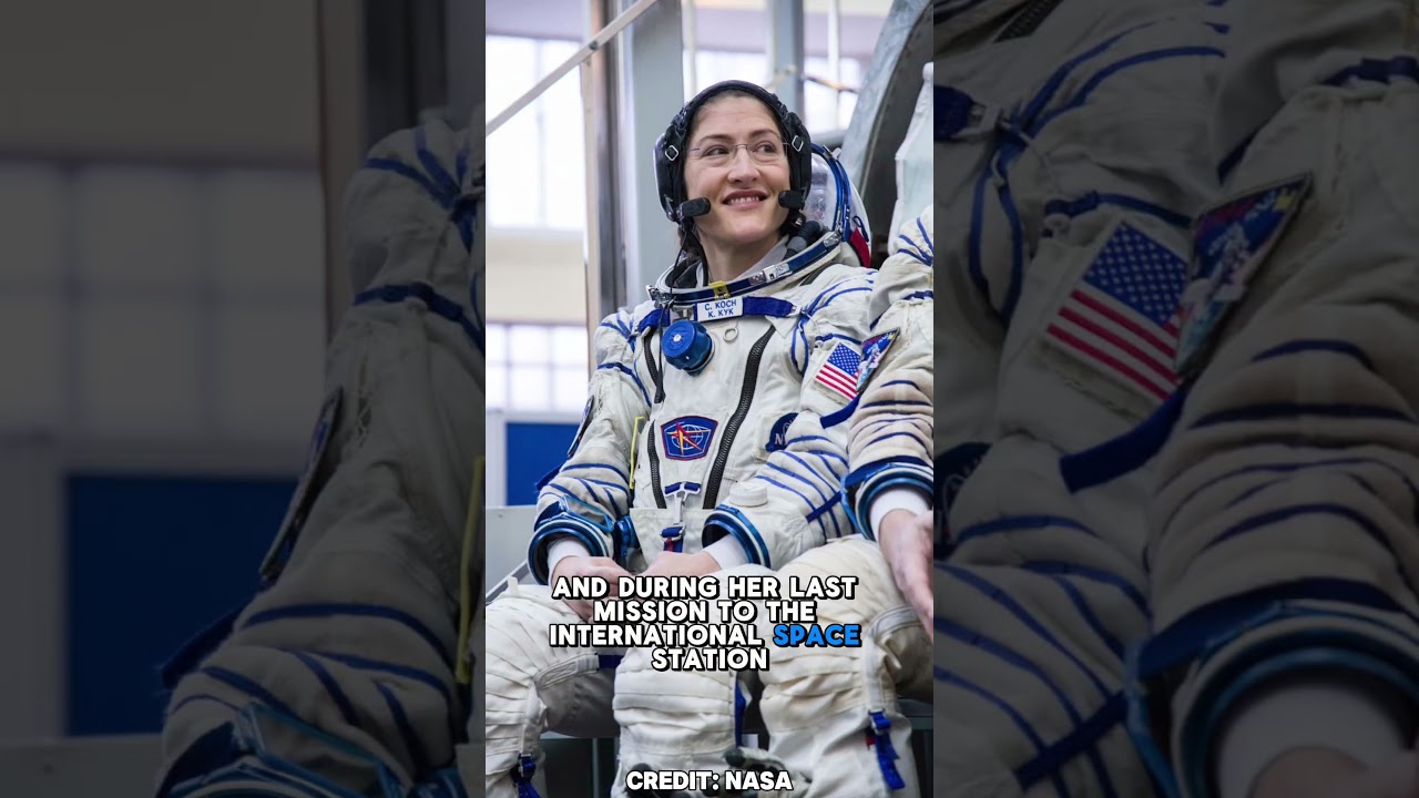 Знакомьтесь с экипажем миссии «Артемида II»: астронавт НАСА Кристина Кох.