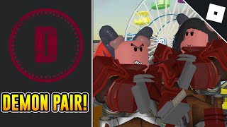 In this video i'll be showing you to get the "demon pair" badge and
beelzebub mania skins arsenal on roblox!► follow me twitter -
https://twitter.c...