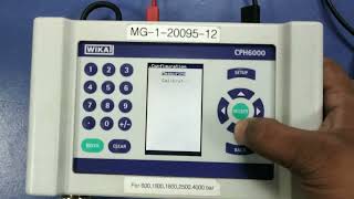WIKA Process calibrator CPH6000 + CPP30