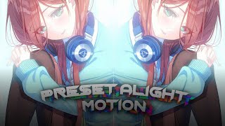 Preset Alight Motion Dj Terena Mete Viral Tiktok