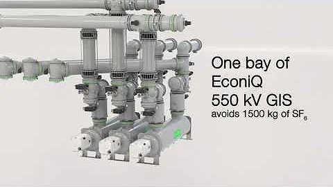The world's highest voltage SF₆-free switchgear – the EconiQ™ 550 kV circuit breaker