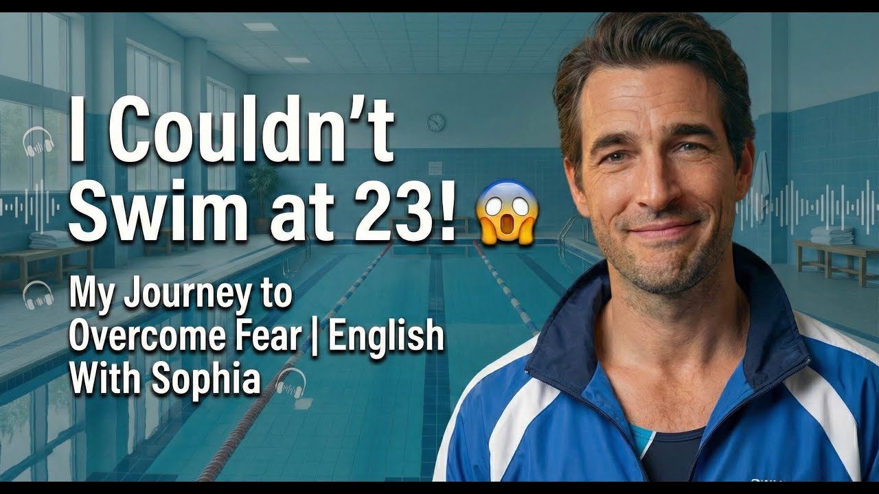 I Couldn't Swim at 23! 😱 My Journey to Overcome Fear | English With ...