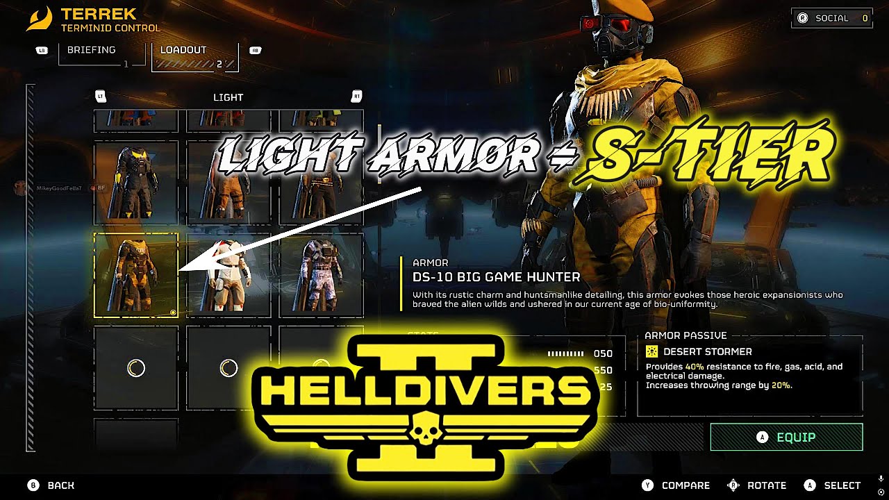 This is Why I Think LIGHT ARMOR is S-TIER in Helldivers 2 After 700 ...