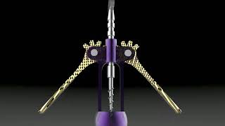 Corkscrew Animation SolidWorks