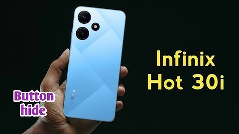 Back Button Setting In Infinix Hot 30i, How To Hide Back Button In Infinix Hot 30i, Navigation