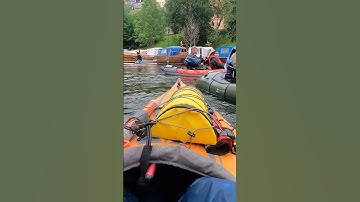 Fun with inflatable and folding kayaks! Luftkajakens dag 2023