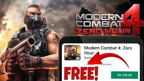 How to Download Modern Combat 4:Last Hour for Free on any Android device(Hindi)|FAB Gaming Tricks