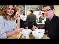 Ramen & Dating: Chrissy Teigen & Justin Warner Meet IRL on Two Top