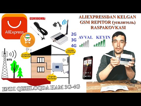 Video: 3G Signallarini Qabul Qilishni Qanday Yaxshilash Mumkin