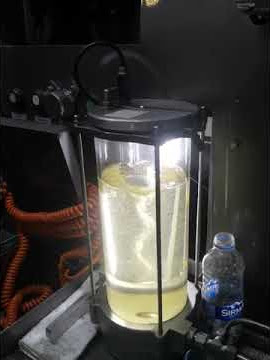 CHECKING AVIATION FUEL SAMPLES - WATER DETECTION