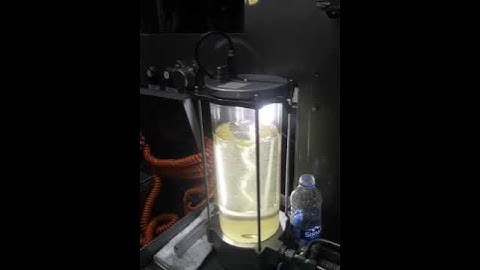 CHECKING AVIATION FUEL SAMPLES - WATER DETECTION