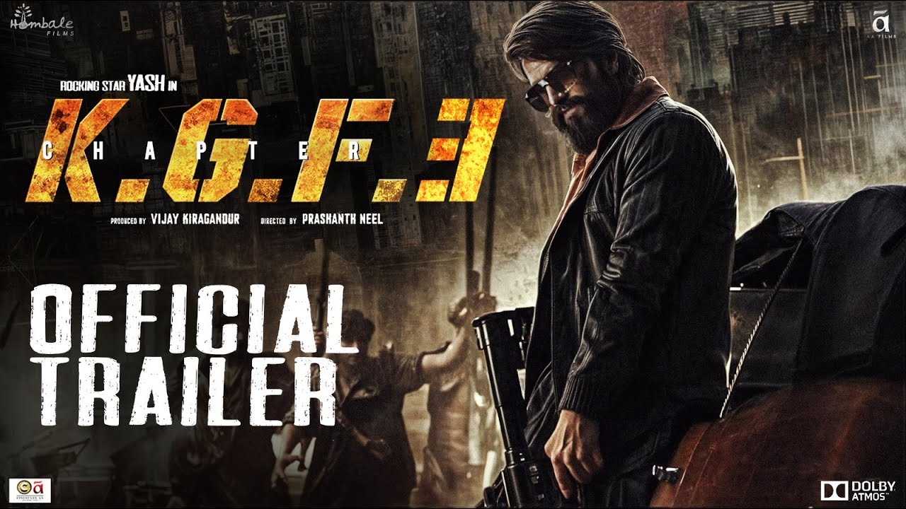 ⁣KGF Chapter 3 Official Trailer | Yash | Sanjay Dutt | Raveena T|Srinidhi| Prashanth Neel | Concept