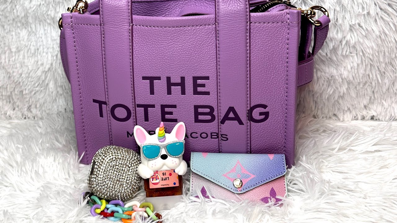 Что в моей сумке?! 💜💗Marc Jacobs The Tote Bag