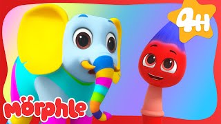 Morphle the Paintbrush | Morphle's Family | My Magic Pet Morphle | Kids Cartoons
