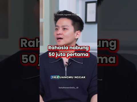 Rahasia cepat nabung 50 juta tanpa kerasa! credit: @agathachelseaofficial #fyp #motivation