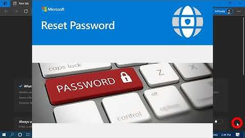 How to reset your own Microsoft 365 Password using the Microsoft 365 Self Service Portal