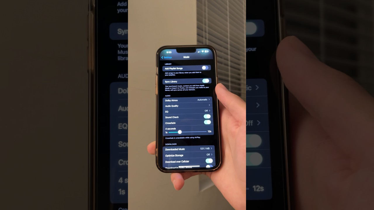 How To Turn Crossfade On For Apple Music On iOS 17