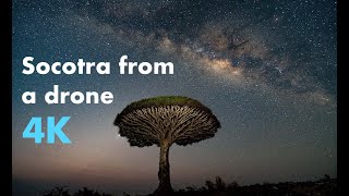 Socotra TOP places from a drone 4K