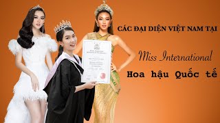 Nhìn lại hành trình ấn tượng của các Miss International Vietnam qua các năm