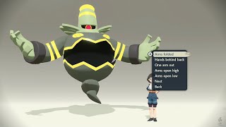 Pokemon Legends: Arceus (56)- The pokemon in the Nighttime Photo, Octillery's Ink screenshot 1
