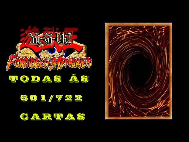 LIVE SILENCIOSA - YU - GI - OH! FORBIDDEN MEMORIES MOD ( 15 CARTAS