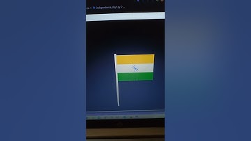 🇮🇳 Happy Independence day Status using Python Turtle Graphics 🇮🇳 #independenceday #python #shorts