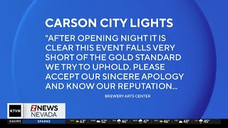 Carson City Lights event canceled after just one night