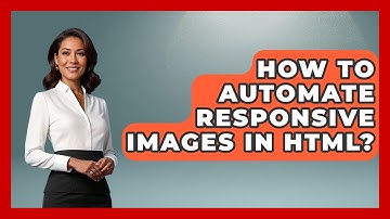How To Automate Responsive Images In HTML? - Simple HTML Studio