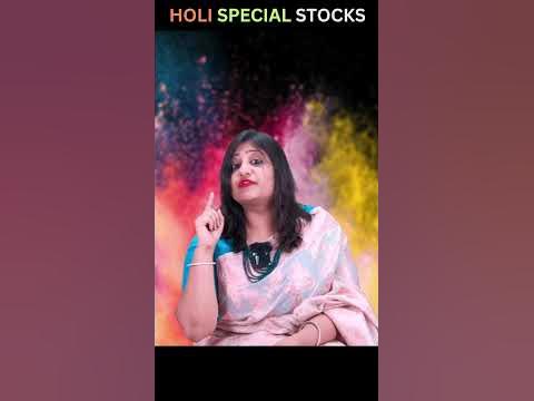 holi stock video
