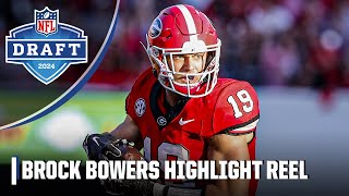 Brock Bowers Highlight Reel: Las Vegas Raiders pick Georgia TE at No. 13 | 2024 NFL Draft