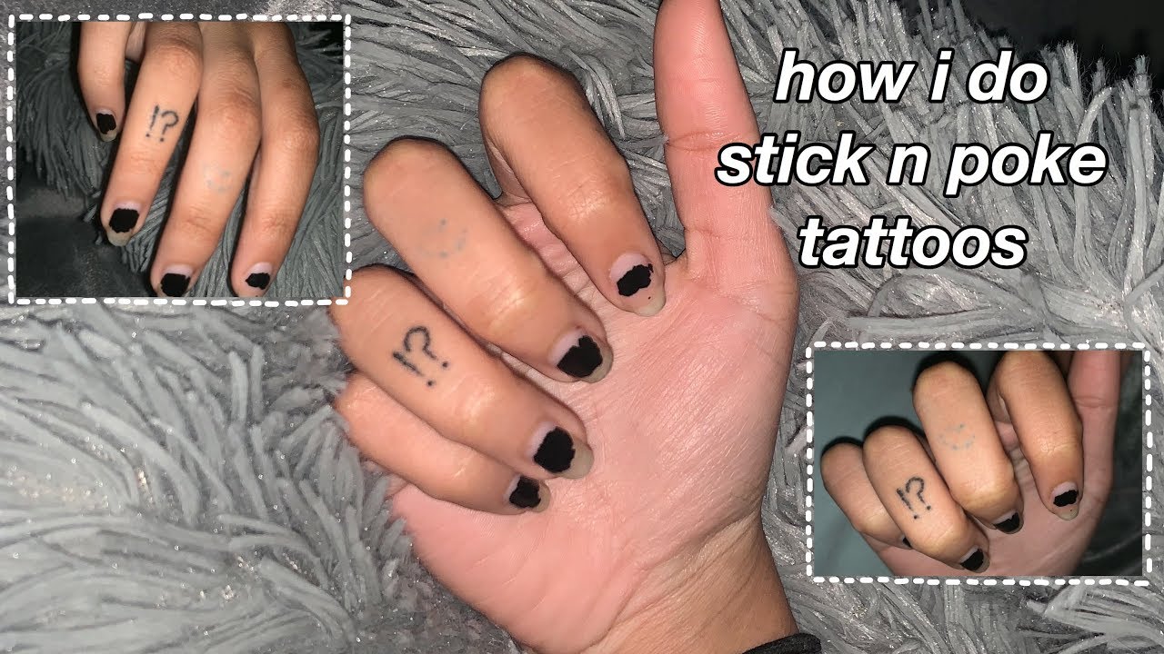 People are giving themselves DIY stickandpoke tattoos but expert warns  against dangerous trend  Daily Mail Online