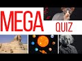 100 QUESTION MEGA QUIZ | The best 100 general knowledge trivia questions from my first 50 videos.