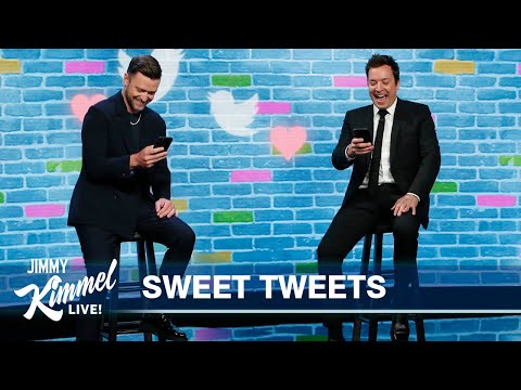 Jimmy Fallon & Justin Timberlake Read Sweet Tweets About Each Other