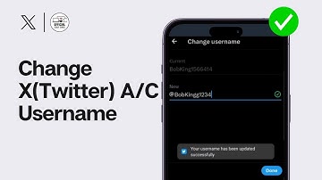 How to Change Username on Twitter (X) - Easy 2024