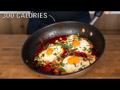 This Healthy Egg Breakfast has only 300 Calories.