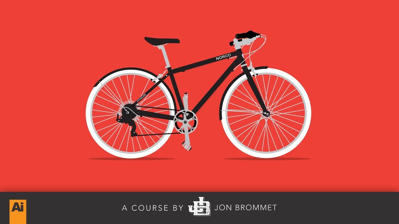 Skillshare Class Trailer: Draw Your Bike! Getting Started with Vector Illustration
