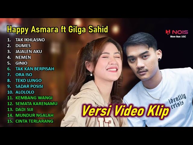 HAPPY ASMARA ft GILGA SAHID TERBARU FULL ALBUM–GINIO–DUMES I LAGU JAWA TERBARU 2024 class=