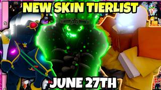 [YBA] NEW PKER SKIN TIERLIST JUNE 27TH...
