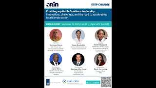 Enabling equitable Southern leadership: innovations, challenges and the road to local climate action