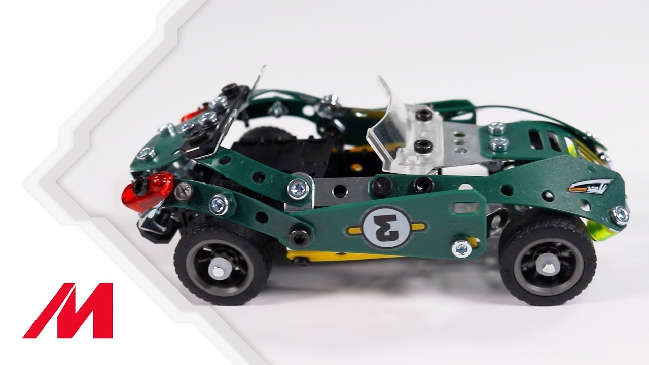 Unboxing and Build of Meccano Roadster - Should Lotus sue??? 