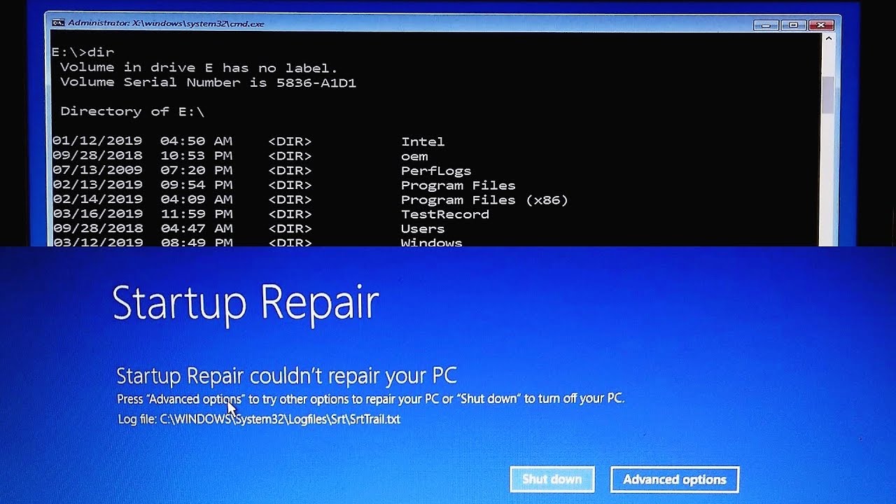 How To Recover Windows Registry Fix Windows 10 Startup Blue Screen 