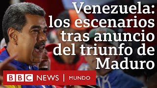 Thumbnail image for Venezuela: 4 claves del anunciado triunfo de Maduro y qué puede pasar ahora | BBC Mundo