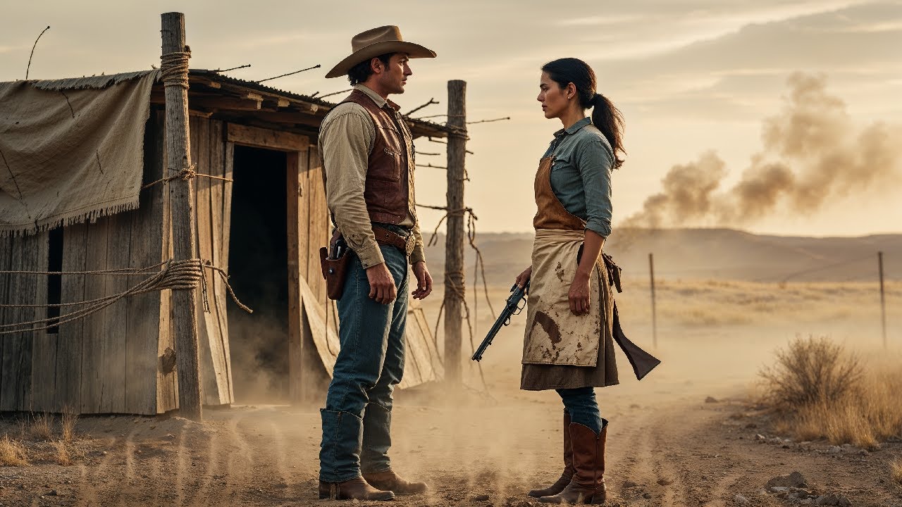 Cowboy Found Her Living in a Shack Made of Fence Posts, Said, “You Want Something Better? I Got It”