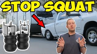 Cheapest way to Stop squat while towing heavy?