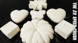 **THE 2X SPEED CRUSH**Pure White Mini & Mega Homemade's • Soft Gritty Reforms Crush ASMR 🤍🕊️ screenshot 5