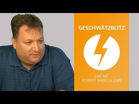 Geschwätzblitz mit GM Robert Rabiega – 26.08.2018