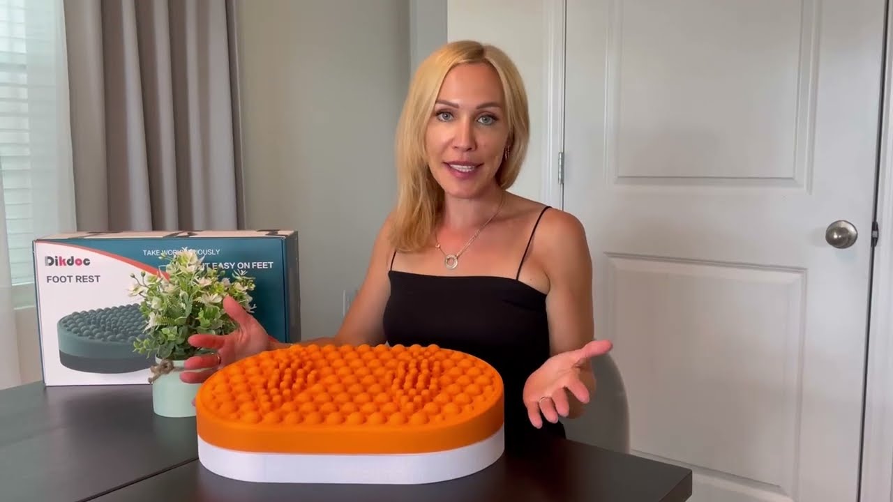 DIKDOC Foot Rest for Under Desk at Work - Home Office Foot Stool 2025