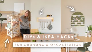 Ordnungs DIYs und Ikea Hacks | Küche & Home Office organisieren by schere leim papier 6,689 views 4 months ago 11 minutes, 17 seconds