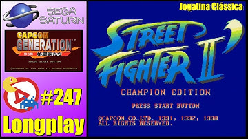 Saturn Longplay Capcom Generation Vol.5 - Street Fighter II