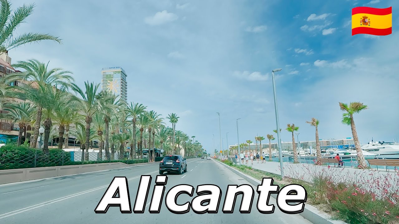 Alicante - 4K Driving Spain